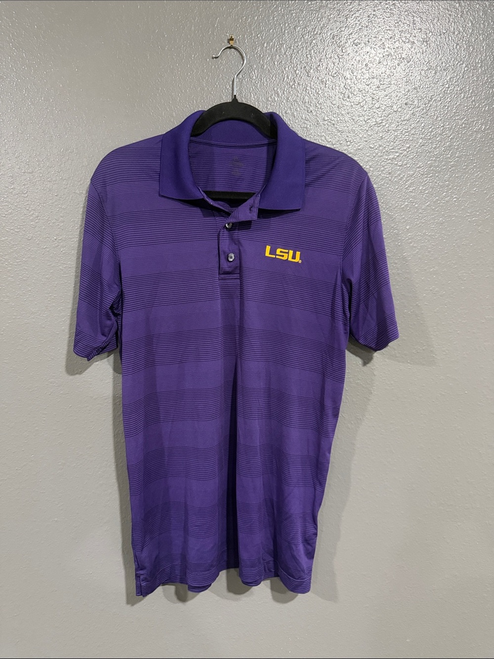 Knight Apparel LSU polo shirt M